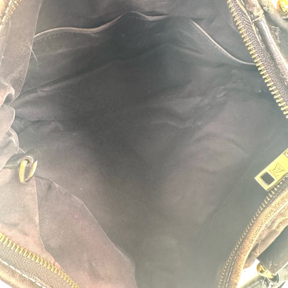 Louis Vuitton Monogram Mini Lin Hobo,brown denim mini monogram, with gold buckle - Picture 14 of 15